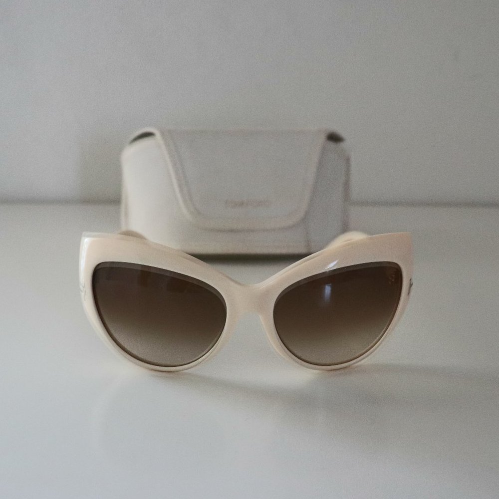Tom Ford Bardot Cat Eye Full Rim Sunglasses